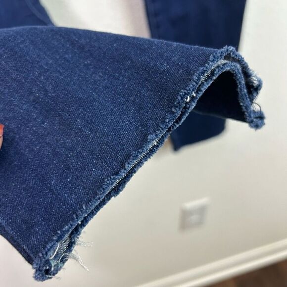 Lularoe Magic Waist Stretch Raw Hem Skinny Jeans Size 30 - Picture 4 of 14